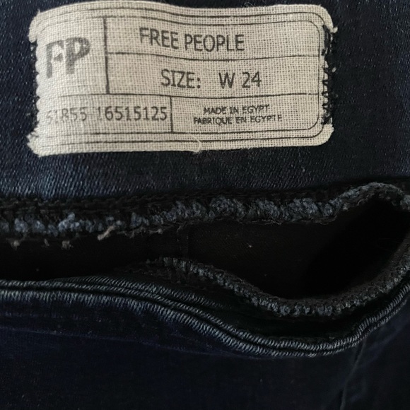 Free People Easy Goes It Raw Hem Jeggings - Picture 7 of 7